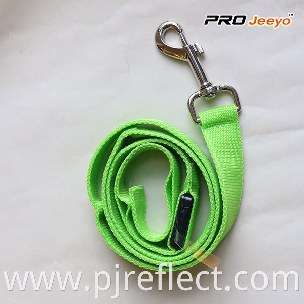 High Visibility Safety Reflective Green Pets LeashesSVP-ZD006